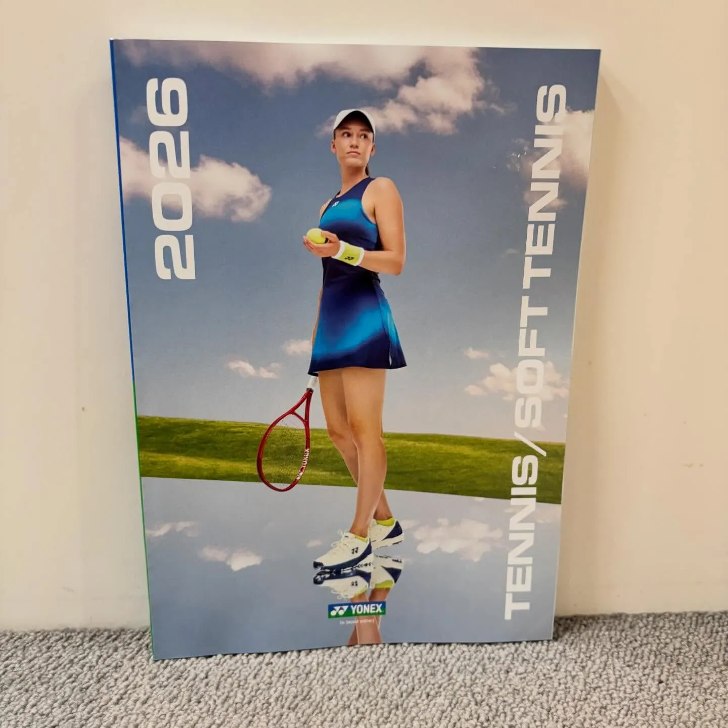 ウェア・テニス・バドミントンのカタログの最新版が入荷しました...