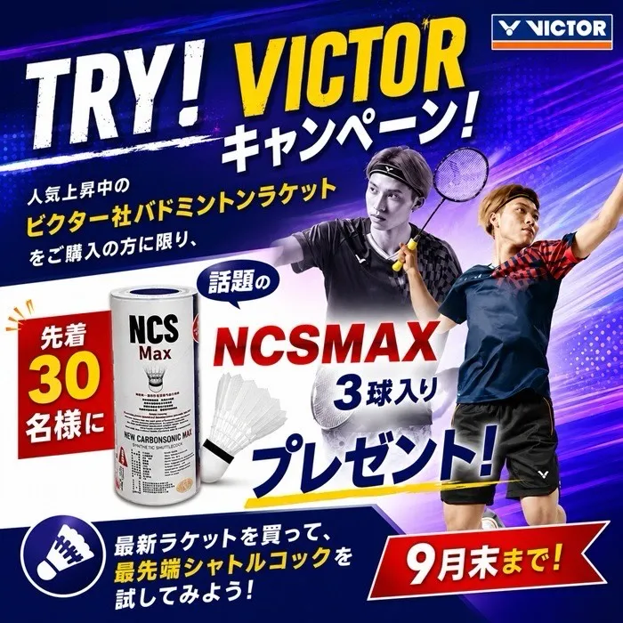 試してみる？🏸